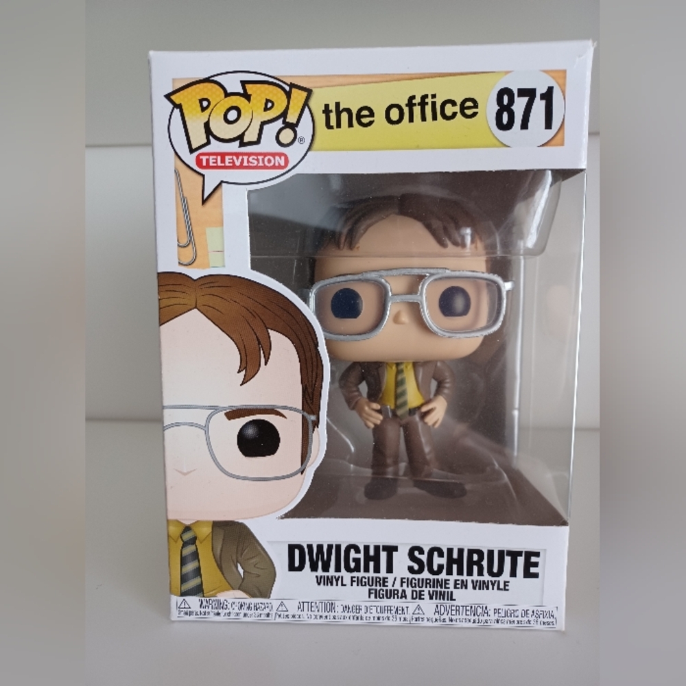 Dwight Schrute From The Office 871 Comedy Television Vinyl Figure Funko Pop